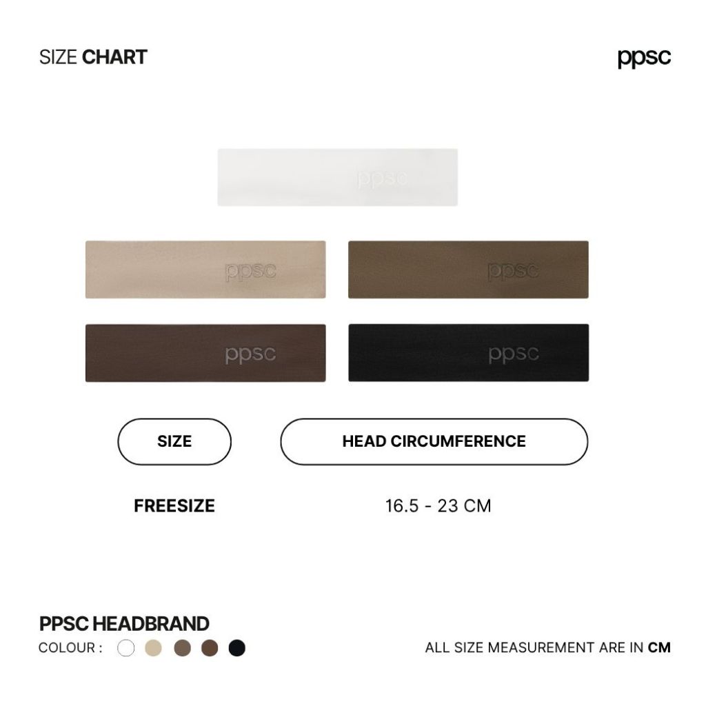 PPSC - Headbrand คาดผมดีไซน์มินิมอลสปอร์ต พร้อมดีเทลโลโก้ เพิ่มความเรียบเท่ให้ทุกลุค