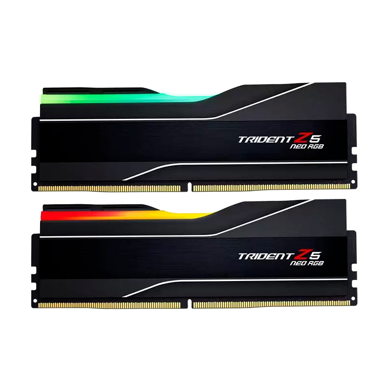 DDR5 ( AMD EXPO) G.SKILL Trident Z5 NEO RGB 48GB (24x2) 8000Mhz BLACK CL40 ประกันศูนย์ไทย ตลอดชีพ