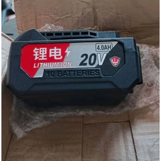 Dongcheng (DC) (รับสินค้าตามรูป)ป้ายจีน แบตเตอรี่ / แท่นชาร์จ 20V ใช้ร่วมกับเครื่องมือ DC รุ่น 20V ได้