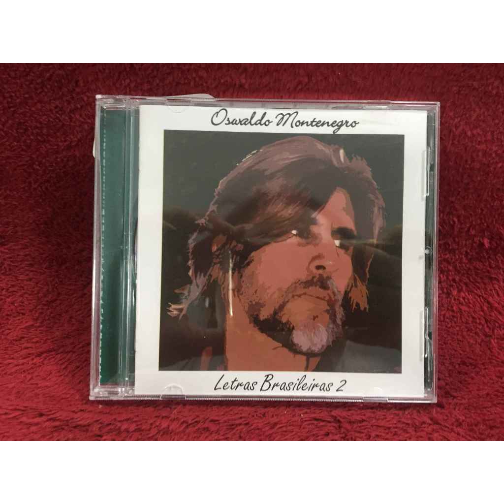 CD Oswaldo Montenegro – Letras Brasileiras 2 สภาพตามรูปปก EA121-113