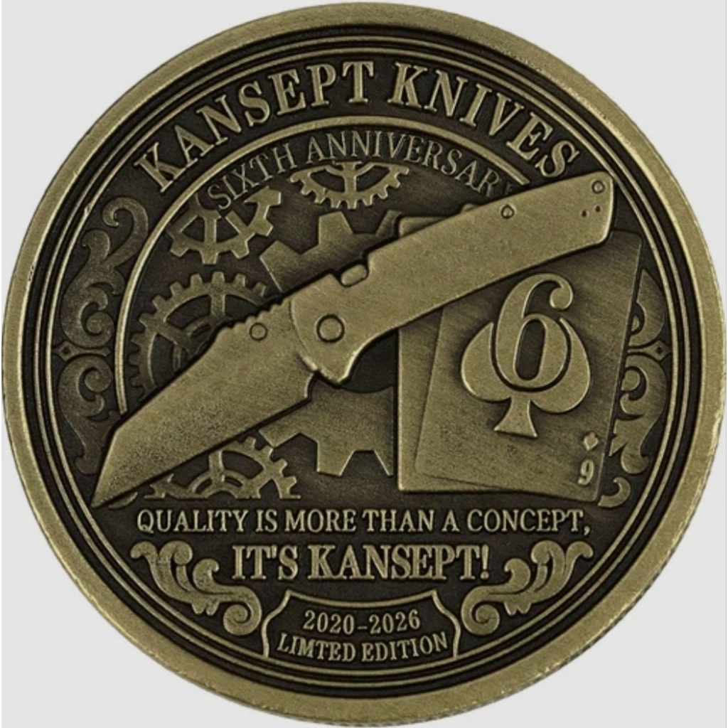 เหรียญ Kansept 6th Anniversary EDC Coin