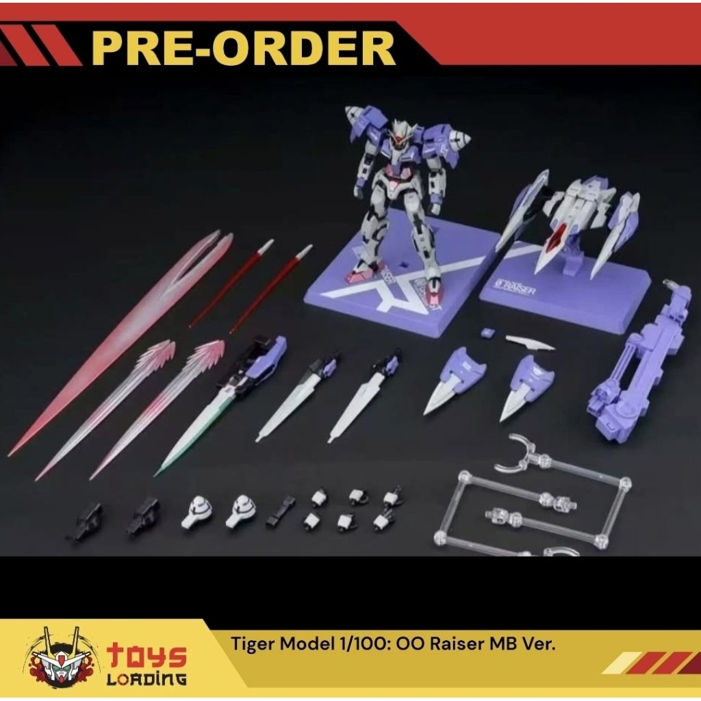 (Pre-Order) Tiger Model 1/100: OO Raiser MB ver.