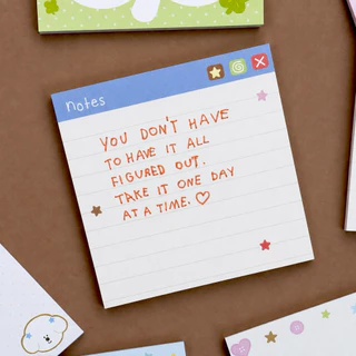 Bringhome Memopad 10*10 cm. สมุดฉีก สำหรับจดโน๊ต (40 แผ่น)