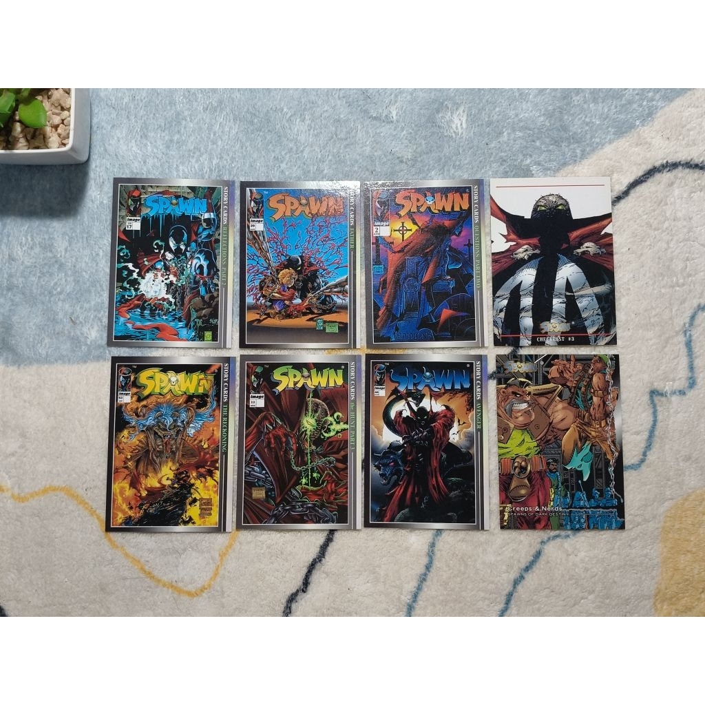 1998 Epoch Spawn - [Base] - Japanese Story card Spawn Card Japanese edition