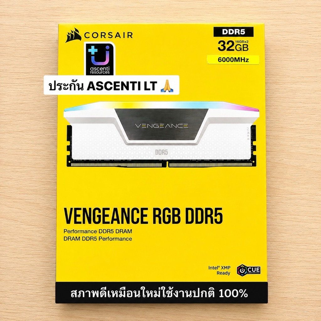 (ลด3,000฿) Corsair Vengeance DDR5 RAM  DDR5 แรม DDR5 DDR4 RAM PC RAM DDR5 32GB RAM D5 Bus 6000 RAM ม
