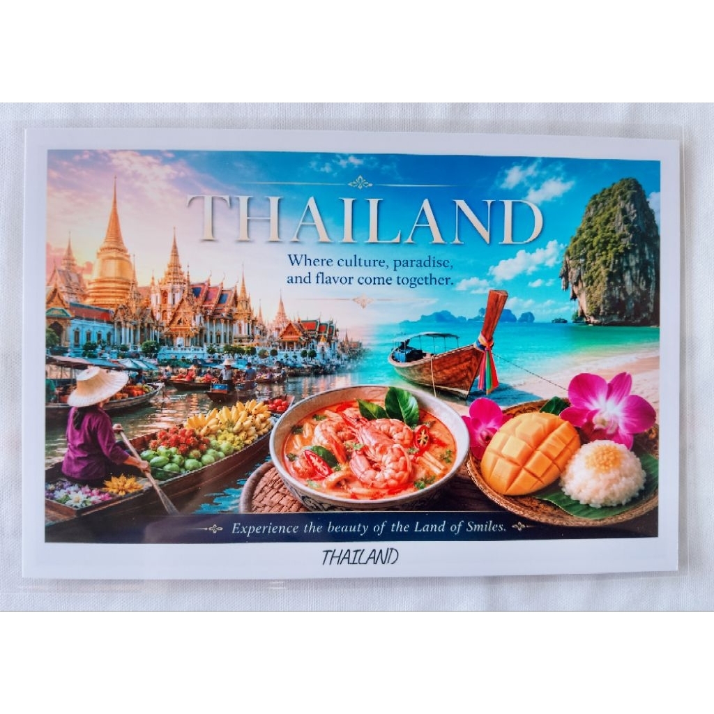 โปสการ์ดไทยแลนด์ NEW! (Postcard Thailand)