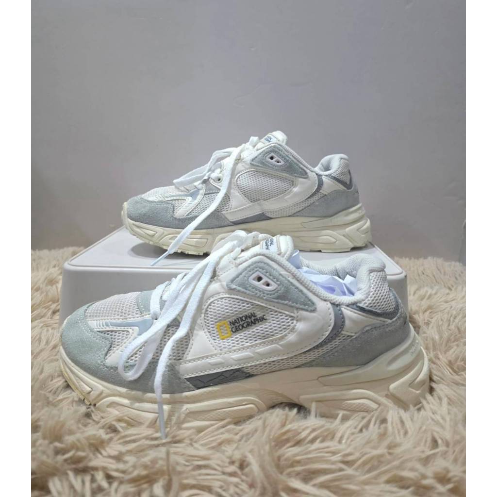 National Geographic รองเท้าวิ่งเทรล ของแท้ สภาพ 80% Size 38 EU / 24cm / US 6 / UK 5 พร้อมส่ง