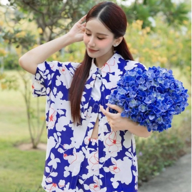New in pack✅พร้อมส่ง Endless Holiday Tokyo Summer Shirt Ocean Candy / Set M