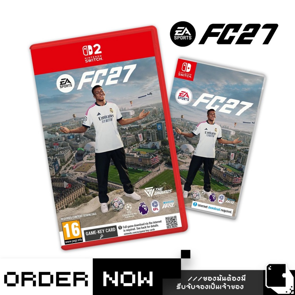 Pre-Order | Nintendo Switch™ NS2 / NSW EA Sports FC 27 (วางจำหน่าย 2026-09-25) (By ClaSsIC GaME)