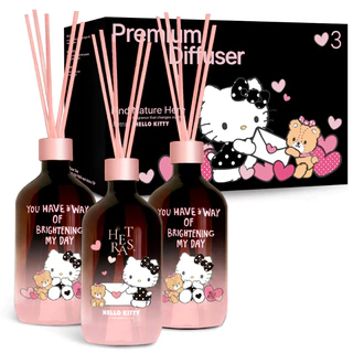 Hetras Premium Diffuser 500ml (Black Cherry, Jeju Saryeoni Forest, La Tulip Shower, Book Store, Flower Shop, Hug Soap)