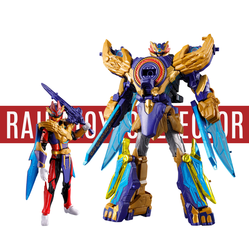 MINIPLA NO.1 GATTAI SERIES RYOTEGA SWORD & YU-DO TEGASWORD GOZYUWOLF P-Bandai มือหนึ่ง มีกล่องน้ำตาล