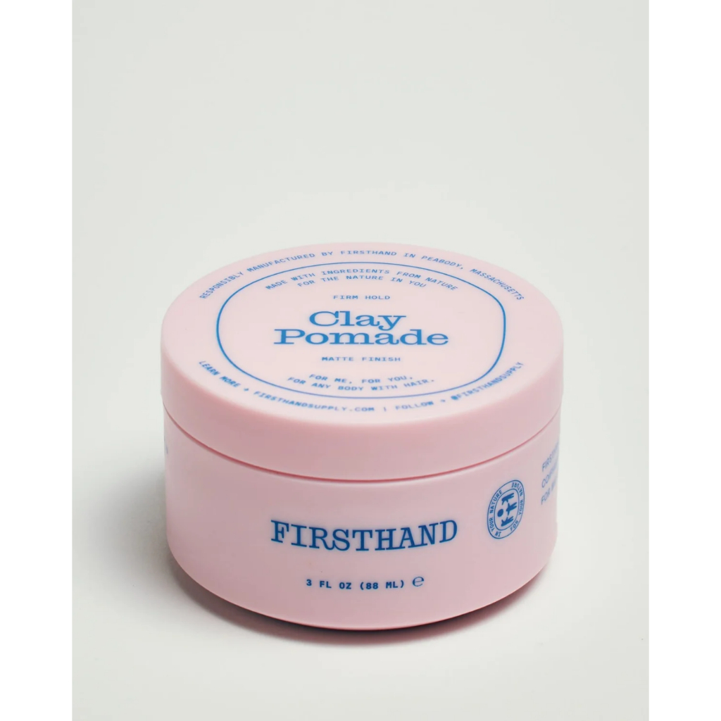 Firsthand - Clay Pomade ( 3oz / 88ml)ผลิตภัณฑ์เซ็ตผมส่วนผสมจากธรรมชาติ
