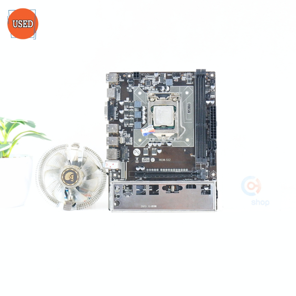 ชุดซีพียูพร้อมเมนบอร์ด CPU: INTEL CORE I5-2400 + MB: LONGWELL P8H61M-S1 P17724