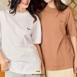 Toogtons ทุกตอนส์ เสื้อยืด รุ่น Oversoft Signature เสื้อยืด oversize เสื้อโอเวอร์ไซส์ เสื้อยืดโอเวอร์ไซส์ผู้หญิง ทรงสวย