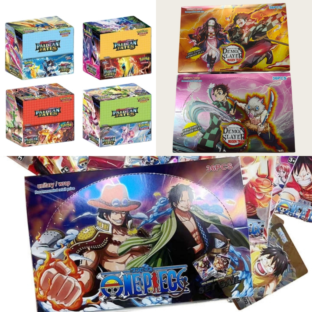 Anime Toy Card Children's Collection Game 180pcs/288pcs(Random outer packaging shipment)