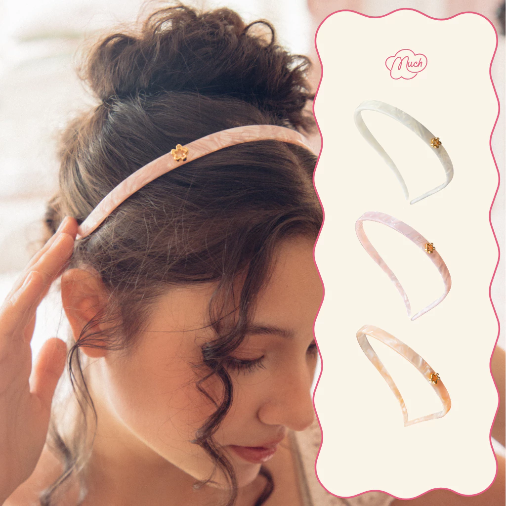 พร้อมส่ง VARY MUCH ที่คาดผม Headband Original design by VARYWELL VARYMUCH Petite Bloom Headband Collection