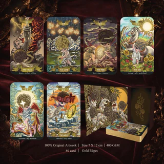 พรีออเดอร์ ไพ่วาดมือ 100% ॐ Be Better Tarot (ใบจอง) No AI