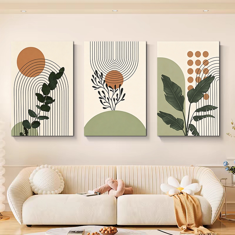3 Pcs/set Bohemian Minimalist Wall Decoration Fresh Murals Printing Art Living Room Decoration