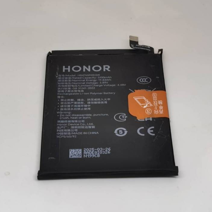 แบตเตอรี่ Battery สำหรับ HONOR X6A / X6B / X7C / X5 Plus / Play 40 / model HB476594EGW แท้ มือสอง มื