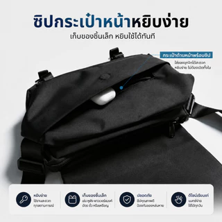 Truffle FGT Shoulder กระเป๋ากันน้ำ กันกระแทก สำหรับ iPad Mini Tablet 8" และ Nintendo Switch