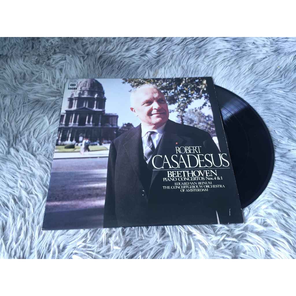 Robert Casadesus - Ludwig van Beethoven ขนาด 12 นิ้ว LP G077