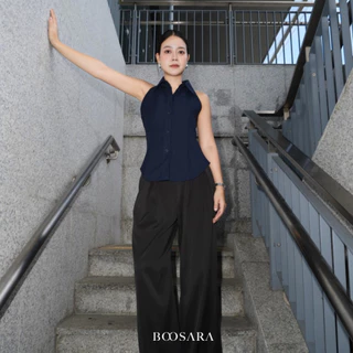 BOOSARA : Mercy Top (เมอร์ซี่) ผ้านุ่มใส่สบายใส่ไปทำงานหรือไปเที่ยวก็เอาอยู่ เสื้อผ้าผู้หญิง- BSR C.