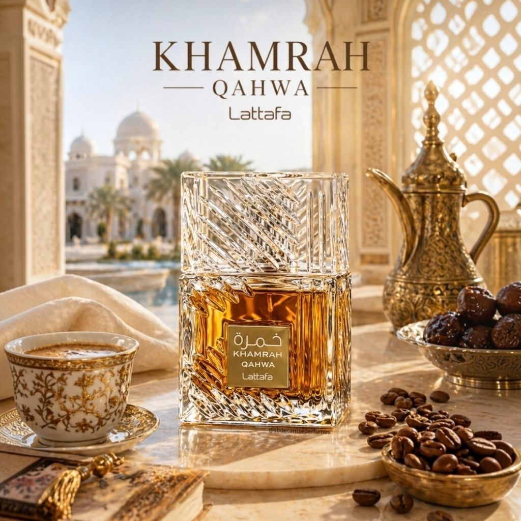 น้ำหอม khamrah Qahwa Eau De Perfume By lattafa แท้