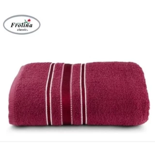 ผ้าขนหนูผืนใหญ่ ผ้าเช็ดตัว ผ้าขนหนูโรงแรม ผ้าขนหนูCotton100% Frolina ขนาด 27x54นิ้ว (70x140cm) 1ผืน
