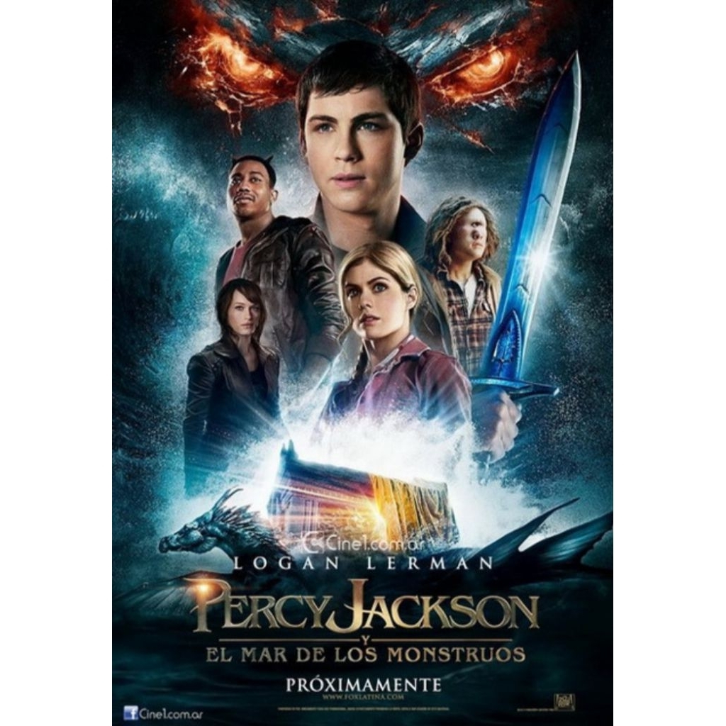 DVD ปก+สกรีนแผ่น Percy Jackson 2: Sea of Monsters (2013) เพอร์ซีย์ แจ็กสัน กับ อาถรรพ์ทะเลปีศาจ ภาค 2