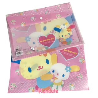 (มาใหม่🎉) แฟ้มกระดุม A4 ก้นขยาย ลาย Sanrio สีสวยมาก แฟ้มเอกสาร