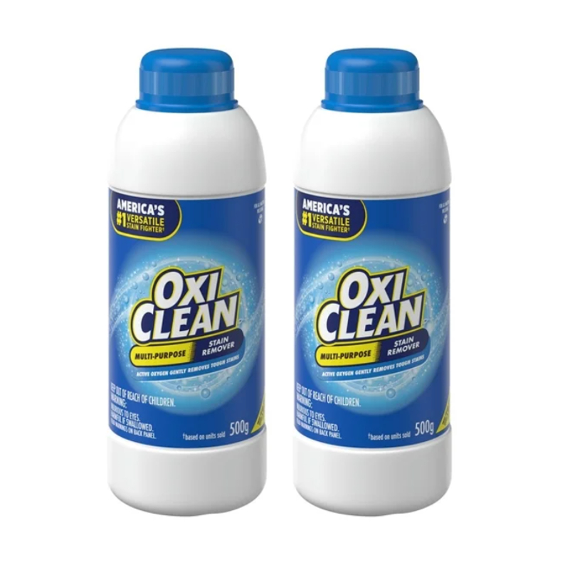 OXICLEAN ผงขจัดคราบ อเนกประสงค์ ออกซี่คลีน มัลติ-เพอร์เพิส สเตน รีมูฟเวอร์ ชุดละ 2 ขวด ขวดละ 500 กรั