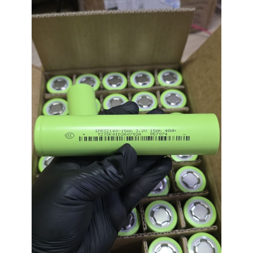 แบตเตอรี่ 32140 LifeP04 32140 3.2V ความจุ 15Ah ของใหม่