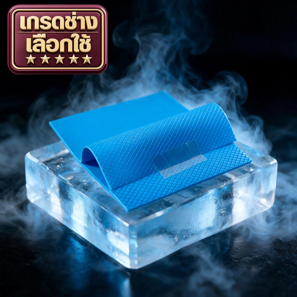 13 W/m.k [เกรดช่างเลือกใช้] Thermal Pad Pro แผ่นระบายความร้อน แปะแรม ภาคจ่ายไฟ การ์ดจอ Notebook M.2 CryoCore เย็นสุดขั้ว
