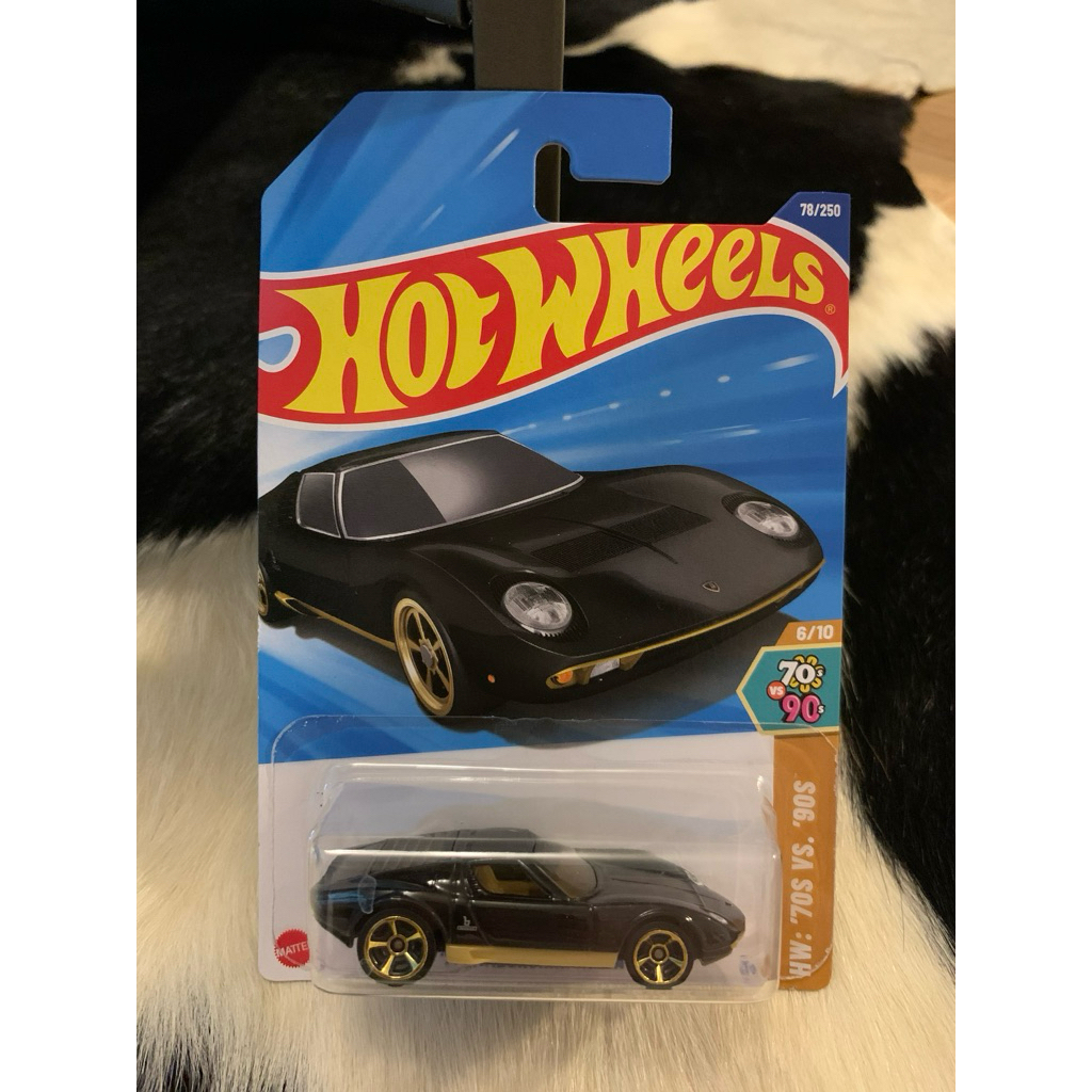 Hotwheels 71 Lamborghini Miura SV