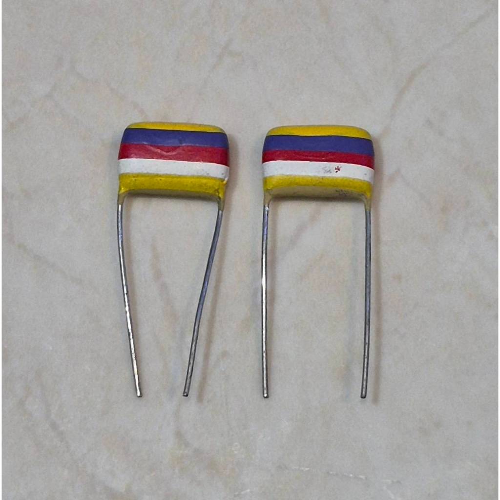 Mullard Tropical Fish Capacitor คาปาซิเตอร์ 4700pF (4.7nF / 0.0047uF) 500V