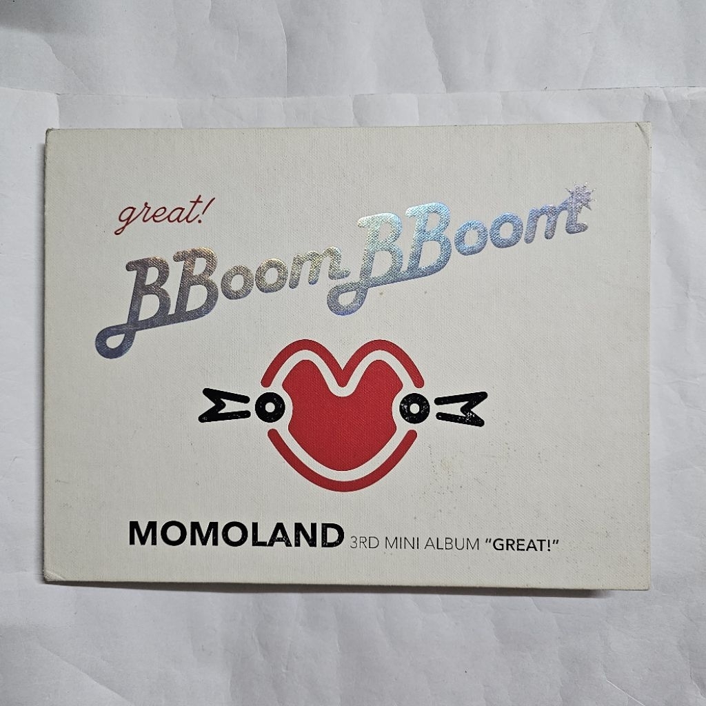 Momoland Great! BBoom BBoom Third mini album แกะแล้ว สภาพดี ไม่มีการ์ด 
Unseal, No Photocard,Good Co