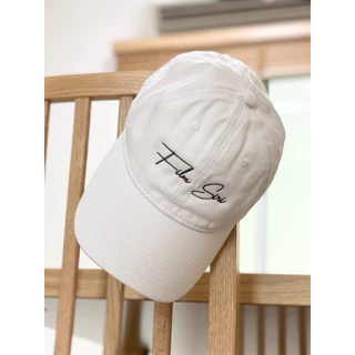 พร้อมส่ง❤️หมวกแก๊ปปักชื่อได้ ผ้าเนื้อนิ่ม สไตล์เกาหลี (ไซส์ผู้ใหญ่) จัดส่ง 1