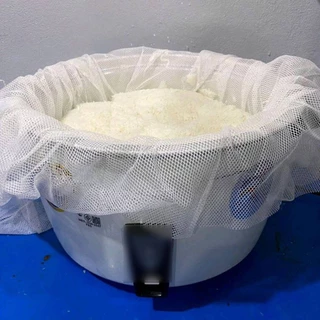 ผ้ารองหุงข้าวกันติดหม้อ[รุ่นใหม่!ตาข่ายถี่)!⚡]ส่งด่วน!จากไทย หุงข้าวเจ้า,ข้าวญี่ปุ่นได้ ส่งฟรี🚀🇹🇭