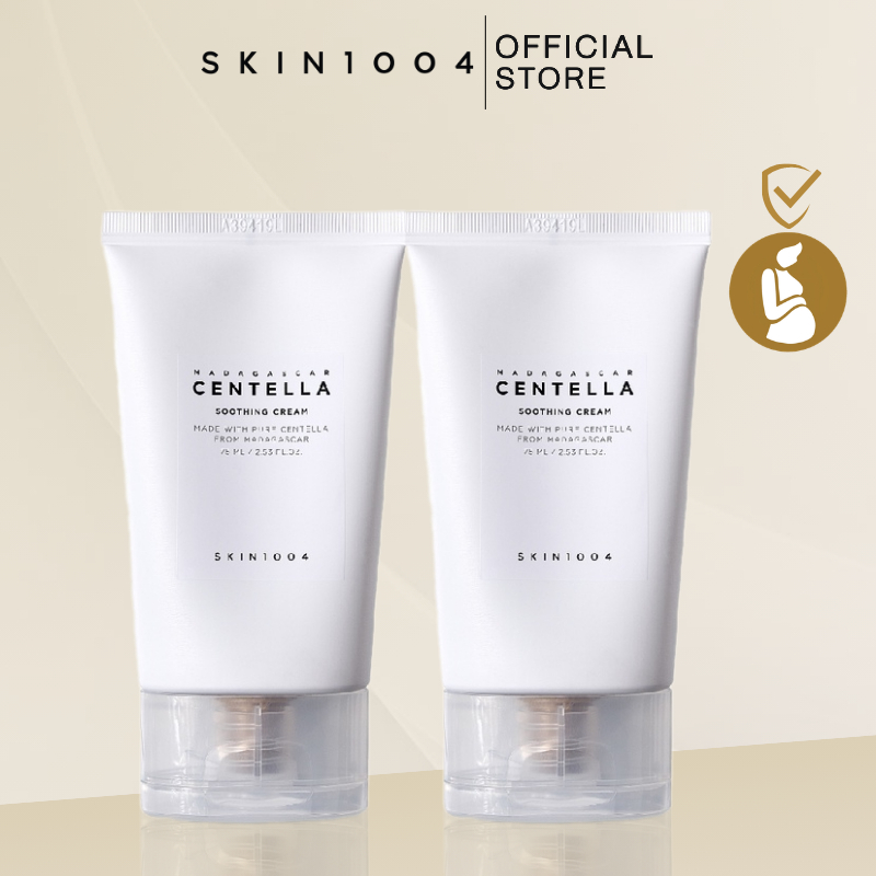 [ Set 2 ชิ้น ]  SKIN1004 Madagascar Centella Soothing Cream 75 ml