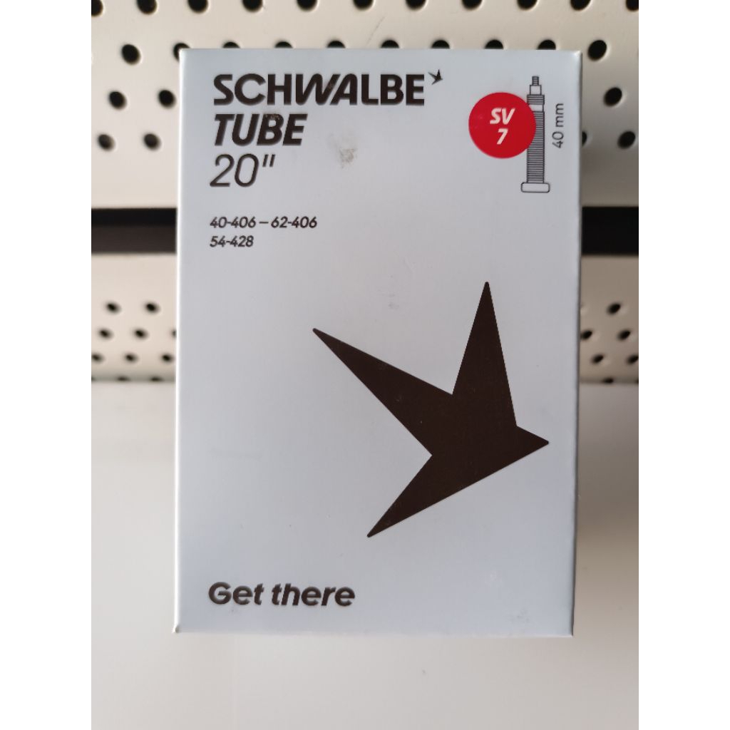 ยางใน Schwalbe 20" SV7 20X1.5-2.4 จุ๊บเล็กยาว40mm.