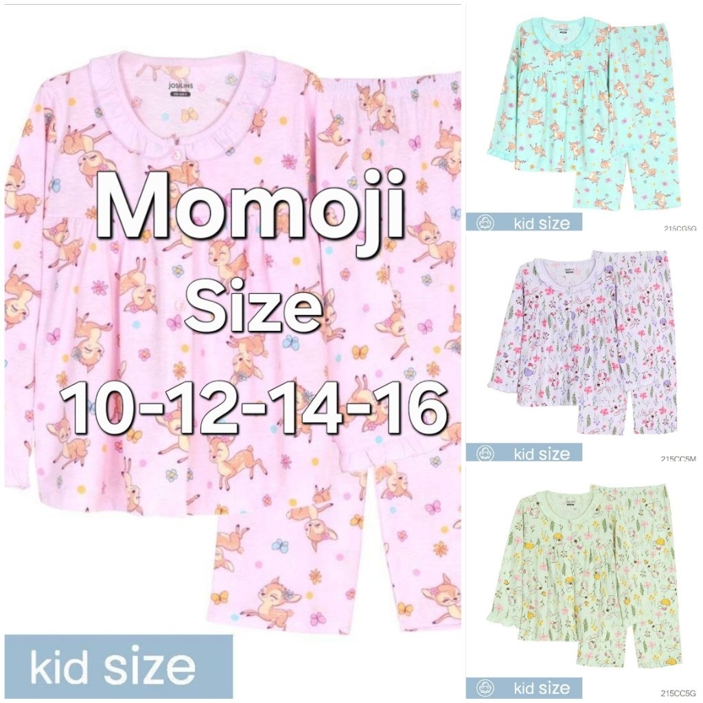 Josilins ชุดนอนเด็กหญิง Momoji Size 10-12-14-16