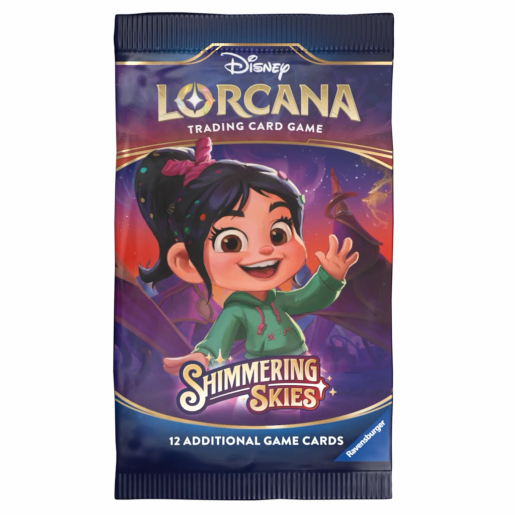 พร้อมส่ง ENG แบบซอง Disney Lorcana - Shimmering Skies - Booster ยำ 240