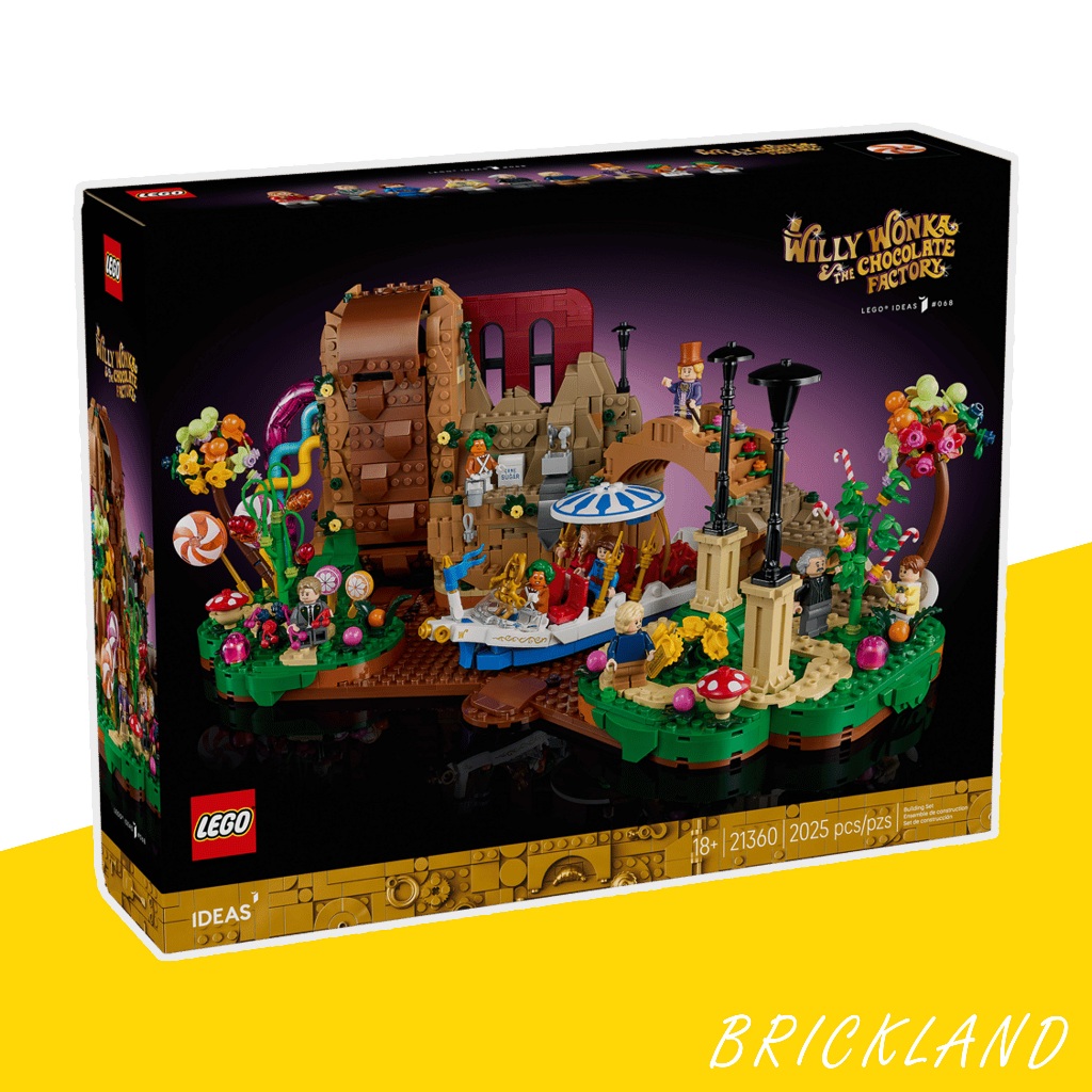 LEGO Ideas 21360 Willy Wonka & the Chocolate Factory ของแท้ 100% พร้อมส่ง