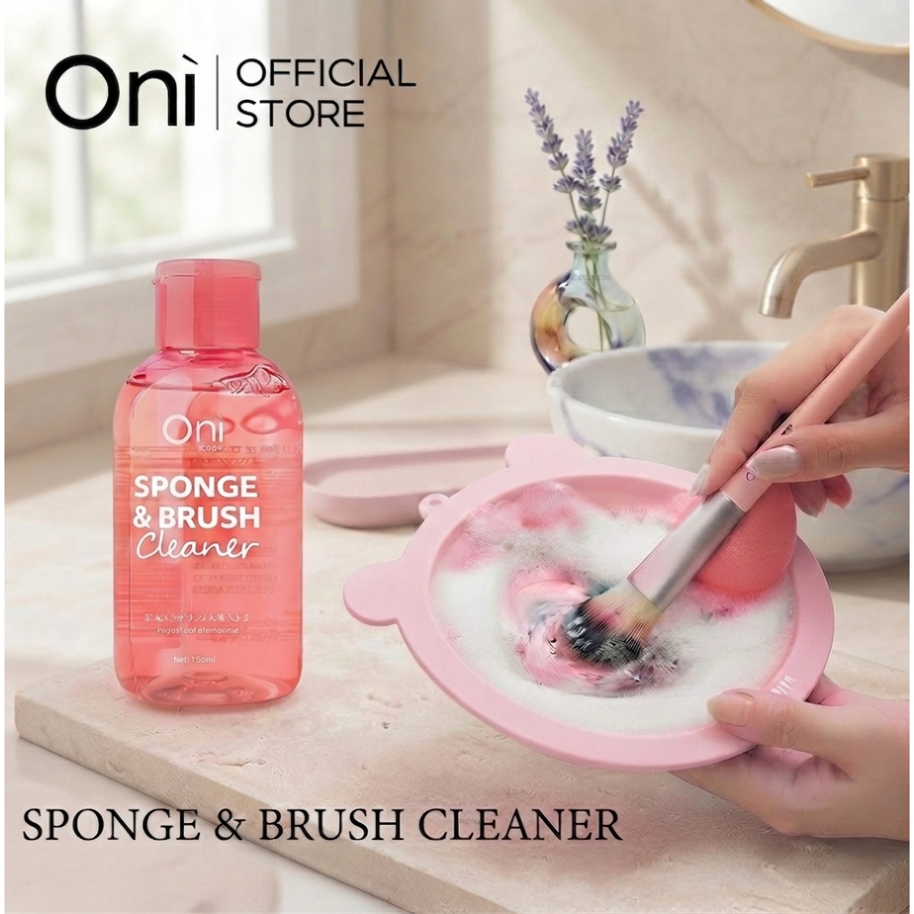 Oni Makeup Brush Cleaner ซิลิโคน ล้างแปรงแต่งหน้า  น้ำยาทำคว