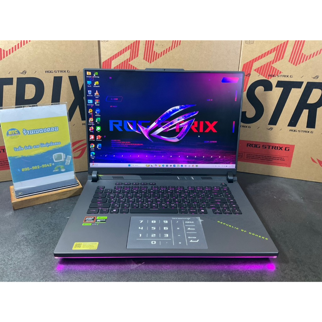 Asus ROG Strix G16 G614FR-S5100W ตัวโชว์ มือ 1 สภาพสวย