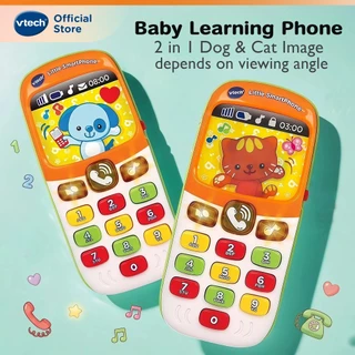 VTech Orange Color Little Smartphone Baby Phone Toys Early Learning ของเล่นโทรศัพท์ สำหรับเด็ก สีส้ม 80-138100