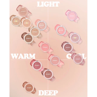 ลิ๊งใหม่ บลัชออน PERIPERA PURE BLUSHED SUNSHINE CHEEK แท้