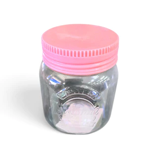 กระปุก (12ใบ) โหลพลาสติกใส กระปุกพลาสติกใส (รหัส048-S) / สีหวาน ขนาด 320มล.