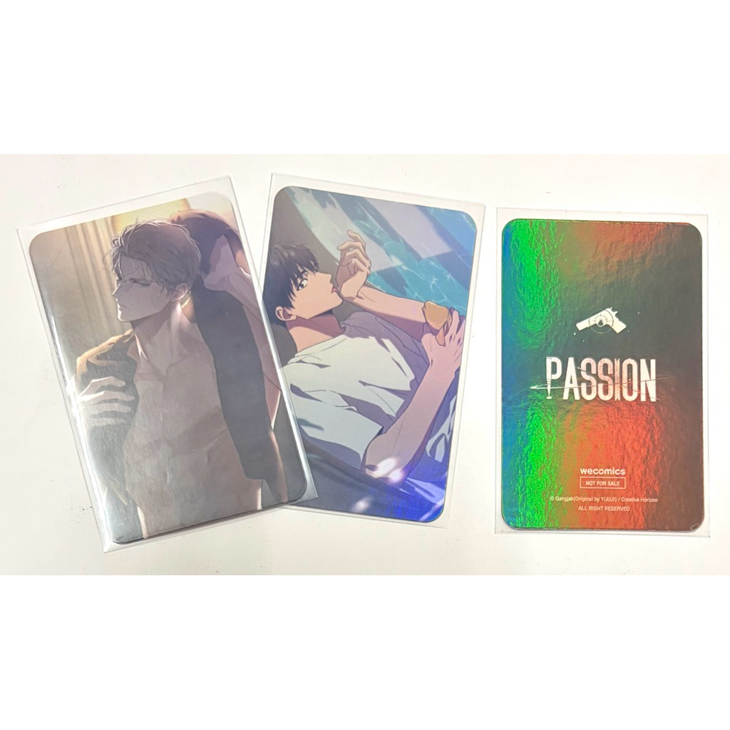 [พร้อมส่ง] Photocard Passion wecomics TH คู่ Ilay Taeui Card การ์ด manhwa BL