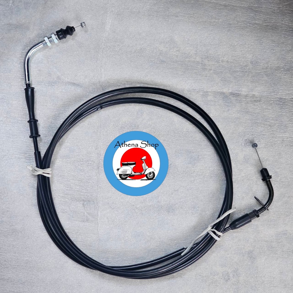 สายคันเร่ง Throttle Cable สำหรับ สโคมาดิ Scomadi TT125, TT125i, TT200i Ananda Series.